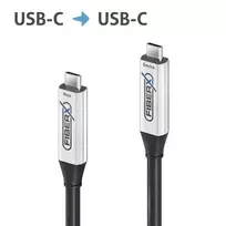 USB kabelis PureLink FiberX serija – aktyvus optinis USB 3.2 Gen 2x1 USB-C 15,0 m