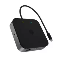 Icy Box 7in1 USB4 dokas | 2x USB3.2 Gen 2 | 1x USB-C | 1x HDMI | 1x DP | Audio | PD 60W
