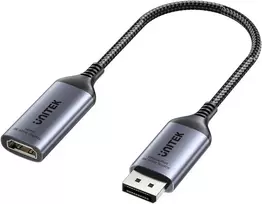 Adapteris Unitek iš DisplayPort 1.4 į HDMI 2.1, 8K60Hz