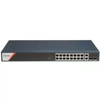 Komutatorius Hikvision DS-3E1520HP-SI-16P2T2F Managed PoE - - - - 1 - Switch - 1Gbps