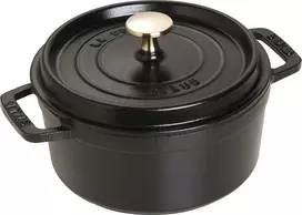 Zwilling Staub apvalus kepimo indas 18cm Juodas 40509-485-0