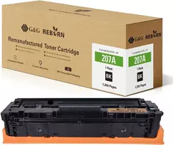 Toneris G&G Reborn-Toner suderinamas su HP 207A / W2210A