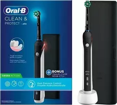 Braun Oral-B Pro 2 Clean & Protect elektrinis dantų šepetėlis Juodas