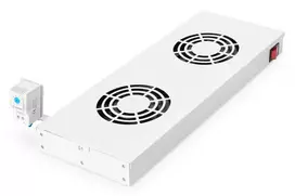 Digitus Oro kondicionierius 483mm 2 ventiliatoriai Pilki (DN-19 FAN-2-HO)