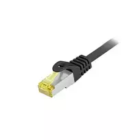 Equip Komutacinis kabelis Cat6A lauko kabelis S/FTP 2xRJ45 40.00m Juodas LSZH