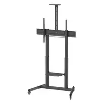 Manhattan TV staliukas 60-120" 120kg be įrankių reguliuojamo aukščio (siuntimas per ekspediciją)