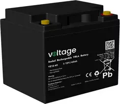 voltage Akumuliatorius AGM 12V 40Ah VE12-40 6-9