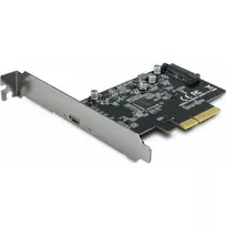 Inter-Tech PCIe adapterio plokštė ARGUS KC-008, PCIeX4->USB3.2