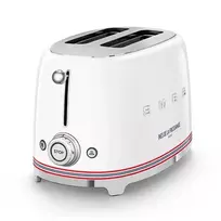 Smeg Skrudintuvas TSF01IDFEU, 2 griežinėliai, Baltas, Ines de la Fressange