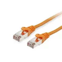 Equip Komutacinis kabelis Cat6 S/FTP 2xRJ45 30.00m oranžinis LSZH polietileno maišelis
