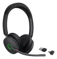 Yealink BH74 UC USB-C/A Belaidės ausinės su galvos juosta Biurui/telefonų centrui USB Type-C / USB Type-A