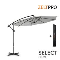 Lauko skėčiai atsparūs vejui su užvalkalu Select Light Grey