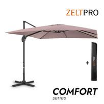 Lauko skėčiai kavinėms su užvalkalu Comfort Taupe