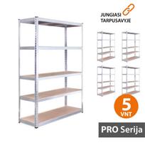 Lentynos garažui 180x120x45 PRO (5 vnt)
