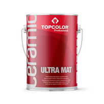 Vandeniniai vidaus dažai TOPCOLOR Ceramic Ultra Mat, 4,5 L, A bazė, matiniai, luboms