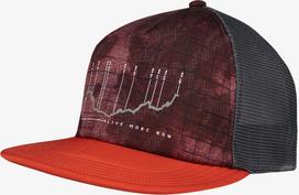 Buff Czapka z daszkiem BUFF EXPLORE TRUCKER CAP BONSY TERRACOTTA L/XL   L/XL