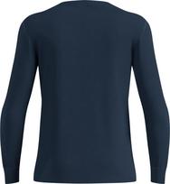 Odlo Koszulka termoaktywna z długim rękawem męska Odlo MERINO 200 BL TOP crew neck l/s granatowa   L