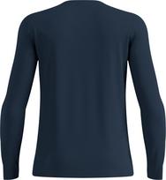 Odlo Koszulka termoaktywna z długim rękawem męska Odlo MERINO 160 BL TOP crew neck l/s granatowa   M