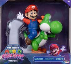 Super Mario The Super Mario Galaxy Movie - Mario Riding Feature Yoshi (432814)
