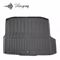 Stingray Guminis bagažinės kilimėlis SKODA Octavia III A7 2013-2020m. (Universal with niches)