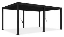 Pavėsinė Pergola Deluxe 3.6x6, tamsiai pilka