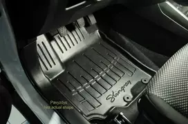 Stingray Guminiai kilimėliai MERCEDES-BENZ W204 C 2007-2015m.
