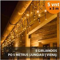 Lauko girlianda varvekliai PROLED IP67 25m
