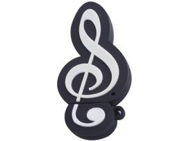 USB laikmena Pendrive smuiko raktas muzika nata 64gb usb hit