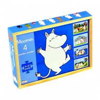 MOOMIN Dėlionės „Troliai Mumiai“, 4 vnt.