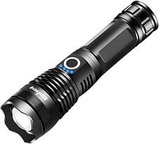 Rebel įkraunamas LED žibintuvėlis - 10W