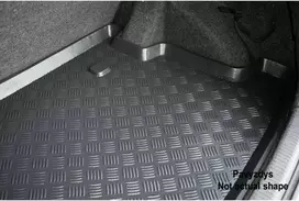 Mix Plast Plastikinis Bagažinės kilimėlis Audi Q5 Sportback nuo 2020m. (with subwoofer, with donut tire, without sliding back seat)