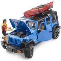 Bruder Ata BRUDER Jeep Wrangler Rubicon kajak+fig 02529