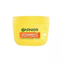 Garnier Vitamin C* Fresh & Bright Sorbet Cream - Hydratační krém 85 ml