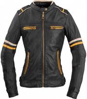 Moteriška odinė motociklininko striukė W-TEC Traction Lady