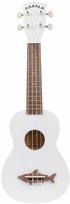 Kala Makala Soprano Shark -ukulele, valkoinen