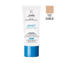 BioNike, Comfort Cover, Matte & Covering, Liquid Foundation, 102, Sable, SPF 30, 30 ml