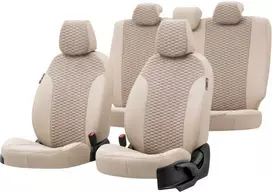 Otom Tokyo sėdynių užvalkalai (eko oda, medžiaginiai) Volkswagen Caddy V 2021-2025m. (5 vietų)