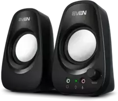 Kompiuterio kolonėlės Speakers SVEN 190, juodas, USB, power output 2x3W (RMS)