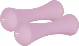 Ketaus neopreno hanteliai 2x2kg, REBEL ACTIVE