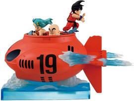 Banpresto Dragon Ball vs Raudona Ribbon Army Son Goku, Bulma & Krillin Ichibansho figure 21cm