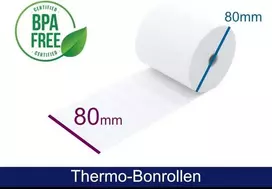 ARTDEV terminis popieriaus rulonas - 80x80x12 B/D max./K su viešbučio tekstu 80m 48g