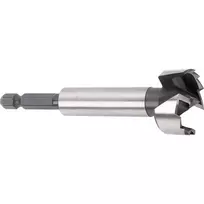 Wolfcraft 3310000 Forstner grąžtas 35 mm skersmens, 90 mm ilgio, 1/4 colio šešiabriaunis kotas