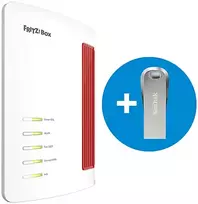 FRITZ!Box 7690 Wi-Fi 7 VDSL/ADSL maršrutizatorius su 64GB SanDisk USB laikmena 20003169