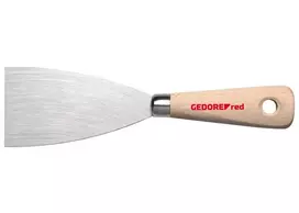Gedore RED mentelė, 60 mm pločio, medinė rankena su skyle (3301754)