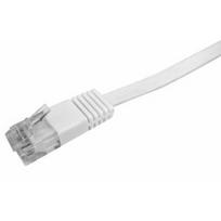 Logilink plokščias Cat5e U/UTP tinklo kabelis RJ45, 2 m, baltas