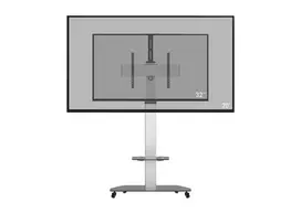 celexon Professional Adjust-3270MP TV stovas 32-70 colių plokštiems ekranams, aliuminis/matinis stiklas, sidabrinis