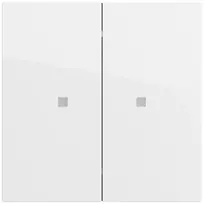 Gira OneKNX System 70 mygtuko klavišas, 2 grupių, grynai baltas (517370)