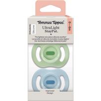 Tommee Tippee Ultra Light Stay Put 0-6 m čiulptukas Boy 2 vnt.