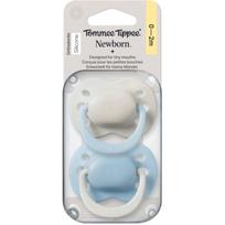 Tommee Tippee Newborn 0-2m čiulptukas Boy 2 vnt.