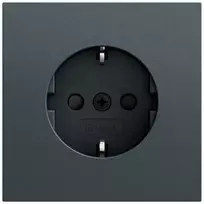 Gira System 70 SCHUKO lizdas SP, antracito spalvos, 445373